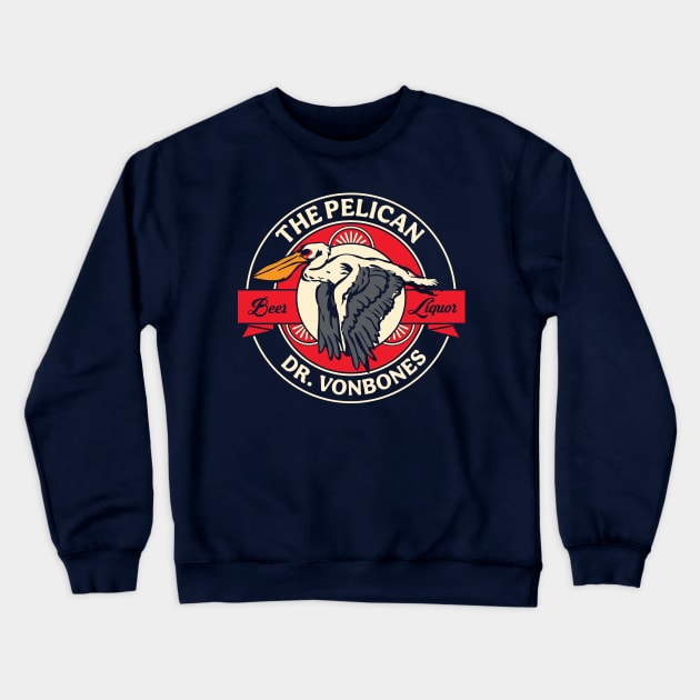 The Pelican Bar Crewneck Sweatshirt by Dr. VonFiend